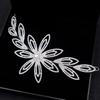Mai Lang Novia Tocado de Boda plata Diamante Diadema Accesorios para el Cabello de Dama de Honor Europeo y Americano Transfronterizo