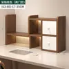Prateleira de Armazenamento para Mesa, Estante de Mesa, Organizador de Mesa para Estudante, Armário de Canto Multicamadas, Suporte para Estação de Trabalho de Escritório
