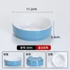Melamina Comida Rápida Autoservicio Plato Pequeño para Porción Pequeña Cuenco Plato para Cocinar al Vapor Cuenco Pequeño Cuenco Pequeño Bicolor Porcelana de Imitación Restaurante Cantina Olla Caliente Juego de Vajilla