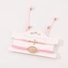 Pulsera Cruz Virgen María Europea y Americana Juego de Dos Piezas Tejida a Mano Ajustable Tarjeta Montada Cuerda de Mano Tendencia