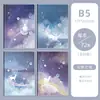 B5eva Goma Antifreeze Amigable con la Piel Cubierta para Cuaderno Estudiante Junior Preparatoria Oficina Espesor de Alto Valor Cuaderno A5