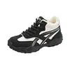Zapatos Deportivos de Felpa para Mujer Invierno 2026 Nuevo Estilo Versión Coreana INS Estudiante Femenina Aumentan la Altura Zapatos de Plataforma Casuales C9018