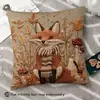 Fundas de Almohada 3D Más Vendidas Transfronterizas con Animales Lindos Adecuadas para Decoración de Sofá y Sala de Estar en Casa, Fundas de Cojín Personalizables