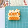 [grande] comida de simulación juego galletas de animales de dibujos animados joyería de resina pegamento crema diy pinza para el cabello tocado accesorios