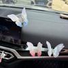 Saída de Ar Condicionado Borboleta Móvel Pequenos Enfeites Decoração de Console de Carro Decoração de Carro para Menina Borboleta Curativa