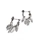 Aretes de Borlas de Hoja para Mujer, Diseño de Nicho, Estilo Ins, Sensación de Lujo Ligero, Nuevo Modelo Trendy 2025