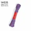 Hilo de Algodón Retorcido a Mano Estilo Xizang 10m / Pulsera de Borla Tejida a Mano con Cuentas, Cordón de Algodón No Elástico