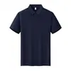 Polos de Algodón Piqué de Manga Corta con Cuello de Solapa, Ropa de Trabajo, Uniformes de Fábrica, Camisetas Publicitarias Culturales, Bordado de Logo Impreso Personalizado