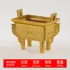 Atacado do Fabricante Tripé de Latão para Reunir Riqueza Tripé de Cobre para Casa Ornamentos para Sala de Estar Escritório Loja Tripé de Adoração para Salão Budista