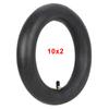 Acessórios para patinete elétrico 10x2 polegadas, conjunto de pneu interno e externo inflável aplicável ao carro elétrico M365/PRO
