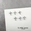 Accesorios para Uñas Serie Cruz de Zirconia Transfronteriza Luz de Lujo Retro Flash de Gama Alta Versátiles