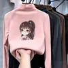 Camiseta base de cuello alto para niños, camiseta de manga larga cálida con forro polar para otoño e invierno, para niñas y niños mayores, hecha de forro polar alemán, adecuada como capa interior para el otoño
