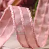 Cinta coreana DIY moño Accesorios para el cabello Adorno para ropa Sombrero Paquete de flores Accesorios Punto de salto Borde grueso Red Cinturón hueco