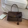 Bolso Satchel Retro Francés Esmerilado Platino para Mujer 2025 Nuevo para Viajar al Trabajo Nicho Gran Capacidad Hombro Único Cruzado Transversal