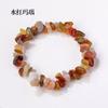 Pulsera de Grava de Cristal Caliente de Amazon Pulsera Irregular de Grava Colorida Transfronteriza Europea y Americana Venta al por Mayor de Joyería