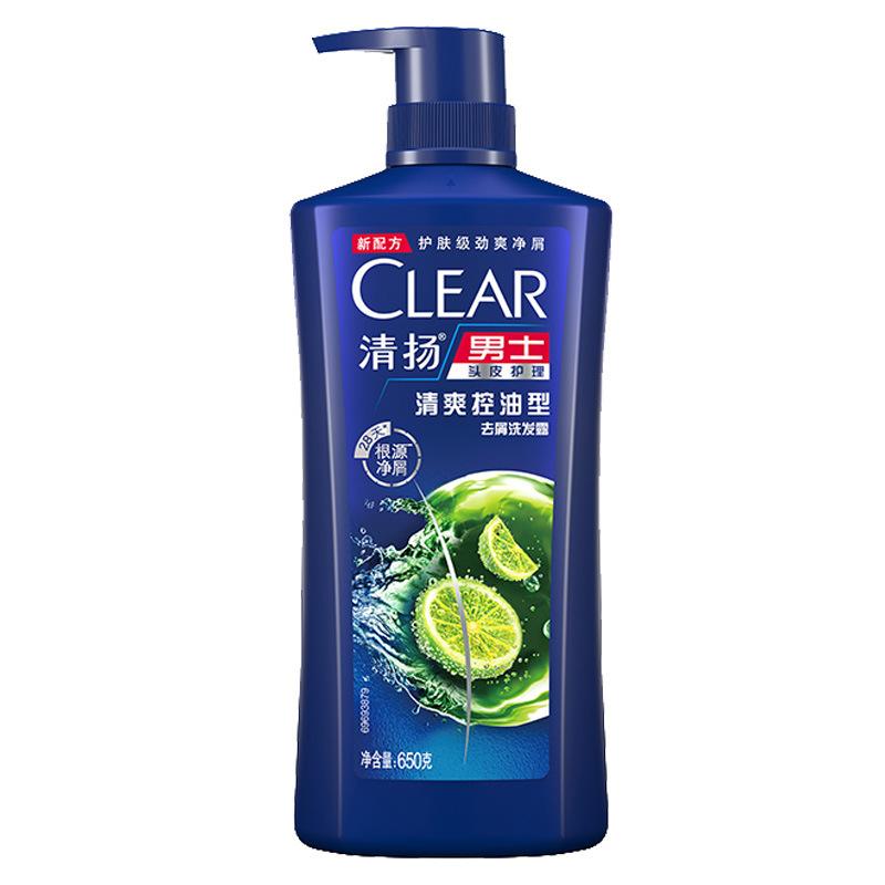 清扬洗发水-男士清爽控油 650ml
