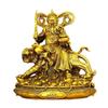 Estátua de Bronze de Zhao Gongming, Deus do Riqueza de Bronze Montado em um Tigre, Estátua Grande de Bronze do Deus da Riqueza para Adoração em Casa, Estátua de Buda General Zhao