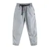 Pantalones Largos Casuales de Verano para Niños 2025, Pantalones Jogger Finos de Moda para Niños Mayores Anti-Mosquitos