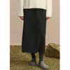 Esta Saia Reta Simples e Artística Order2026 Outono/Inverno Nova para Mulheres, Saia Lápis de Lã Merino de Comprimento Médio