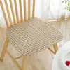 Cojín de asiento adecuado para todas las estaciones, transpirable para sentarse a largo plazo en la oficina, cojín de verano delgado para sillas de comedor, almohadilla para el trasero de taburete de estudiante