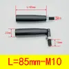 Manija Plegable Bisagra Acero al Carbono Cromado Manija Teléfono Móvil Cama Giratorio Volante Núcleo Pasante Manija de Hierro M8/M10