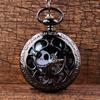 Venta caliente transfronteriza bola de calabaza negra hueca momia literal noche de Navidad tema de terror fábrica de relojes de bolsillo outlet