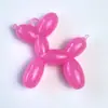 Acrílico Gelatina Cor Plated AB Cachorro Balão Acessórios para Joias DIY Chaveiro Gancho para Pendurar no Carro Contas Soltas Pingente de Bolsa