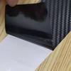 Nueva pegatina para espejo retrovisor de techo de fibra de carbono negra 3D mate, pegatina interior, película modificada para coche, película que cambia de color