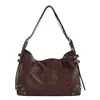 Nova Bolsa Feminina 2025 Bolsa de Mão de Grande Capacidade Bolsa de Ombro Estilosa Simples para o Dia a Dia Bolsa Transversal Moda Transfronteiriça