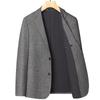 Traje Laishbert Otoño e Invierno Rayado Sin Planchado Elástico para Hombre Traje para Jóvenes y Mediana Edad Slim Moderno Traje Casual Individual para Hombre
