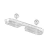 Estante de Almacenamiento para Grifo con Ventosa para Baño, Organizador de Pared sin Taladro con Drenaje, Desmontable