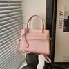 Patrón de Piedra en Relieve Moda Vintage 2026 Gran Capacidad Nuevo Color Sólido Casual Texturizado Bolso Cruzado de Hombro para Mujer