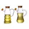 Vaso Medidor de Cocina Langhao Botella de Aceite para Uso Doméstico, Botella de Aceite y Vinagre de Alto Borosilicato con Recipiente Sellado para Salsa de Soja para Uso Doméstico