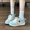 Nuevos Zapatos de Mujer Otoño 2026 para Faldas, Tenis Blancos Versátiles Chic de Nicho, Ligeros y Cómodos, Mocasines, Zapatos de Plataforma