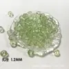 Alta permeabilidade gelo contas transparentes imitação cristal contas soltas contas esmaltadas contas passantes pulseira DIY artesanal contas para cordão contas de vidro acessórios