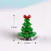 Pequeños Regalos de Navidad, Paisajes en Miniatura con Escenas de Nieve, Adornos de Paisajismo, Accesorios para Árbol de Navidad, Árboles Artificiales de Varios Tamaños