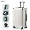 Conjunto personalizado de três peças de bagagem de comércio exterior com porta-copos e interface USB, mala de viagem multifuncional, bagagem de férias de grande capacidade