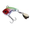 Cebo giratorio pequeño ciclón Luya de Liansen, con vibración, lentejuelas, vibración metálica, para pesca en el mar, agua dulce, placa de hierro pequeña.