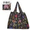 Bolsa de compras ecológica grande Nezha plegable portátil para comestibles fuerte y duradera moda de dibujos animados gran capacidad