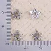 Tapas de Flor de Aleación, Soportes para Cuentas, Separadores, Tapas para Cuentas, Accesorios para Ensartar Pulseras y Collares DIY, Venta Directa del Fabricante
