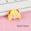 Chica Dulce Linda ~ Accesorios de Resina de Dibujos Animados Parche Pegamento de Crema Accesorios para Funda de Teléfono Accesorios para el Cabello Accesorios Venta al por Mayor