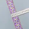 4cm Nuevo Estilo Étnico Bordado con Lentejuelas Encaje Adorno Encaje Vintage Malla Base Hilo Dorado Accesorios para Ropa