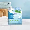 Tabletas Descontaminantes de Alta Actividad para Lavandería de Ropa Fuente de Fábrica Listo para Usar Línea Punteada Papel Burbuja para Lavandería Fórmula de Agua Clara con Fragancia