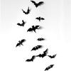Halloween Criativo 3d Tridimensional Bat Ghost Halloween Adesivos de Parede Decorativos Quarto Sala de Estar Fundo Parede Adesivos Decorativos de Parede