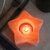 Porta-Velas de Pedra de Sal Rosa do Himalaia Transfronteiriço Cristal Rocha Aromaterapia DIY Estilo Atmosfera Sal Rosa em Estoque Feito à Mão