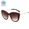 Gafas de Sol de Moda Europeas y Americanas Defeng 39012, Gafas de Sol Metálicas de Moda para Mujer, Comercio Exterior Transfronterizo al por Mayor