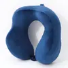 Almohada de viaje para coche al aire libre con joroba almohada en forma de U almohada de algodón PP para el cuello actividades regalo almohada en forma de U venta al por mayor fuente de fábrica