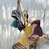 Ropa interior simple estilo japonés de verano para mujer, Sujetador estudiantil delgado sin costuras, Sujetador inalámbrico de una pieza, Sujetador para niña joven