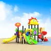 Parque de Diversões Grande Deslizador Externo Combinação de Tobogãs Equipamento de Playground Externo Comunitário Instalações de Brincadeiras Infantis
