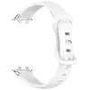Pulseira de Silicone de Cor Sólida com Fecho Borboleta Brilhante Compatível com Huawei Band 8/9/10/11/11Pro Pulseira de Reposição